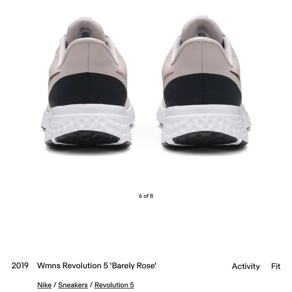🪸🍂Nike Revolution 5
Barely Rose (Women's) No Insole but like new - Picture 5 of 14